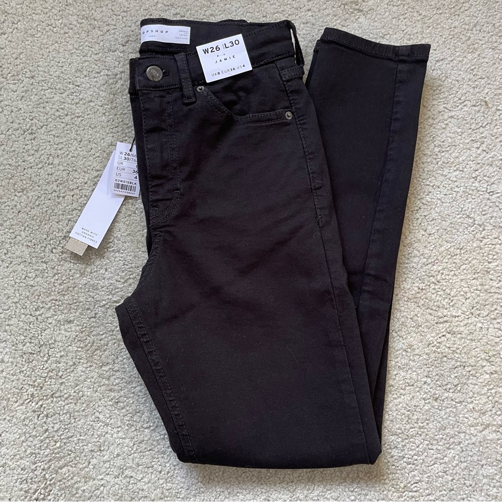 Topshop Jamie High Waisted Skinny Jeans